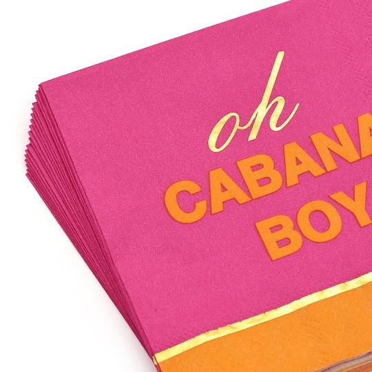 Hothouse Cabana Boy Beverage Napkins, 20ct. by Celebrate It™